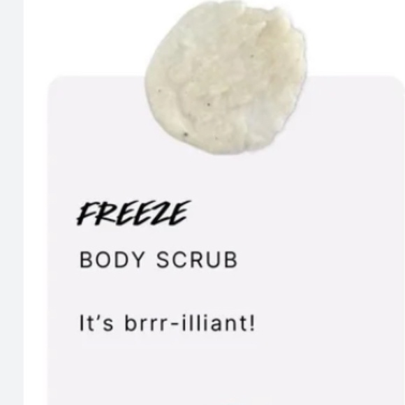 Lush kitchen exclusive Freeze Body Scrub - Picture 2 of 2